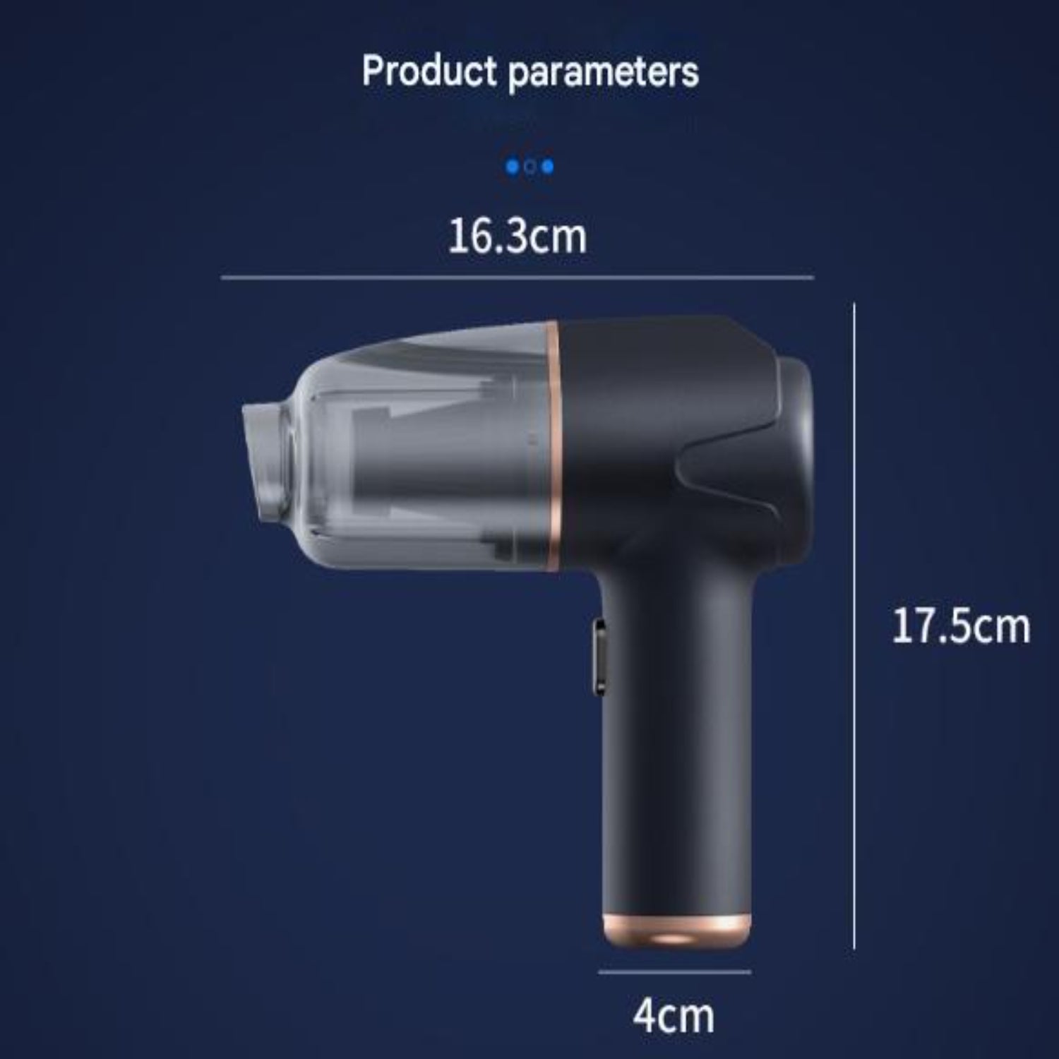 Wireless Car Vacuum, Strong Suction Mini Cleaner