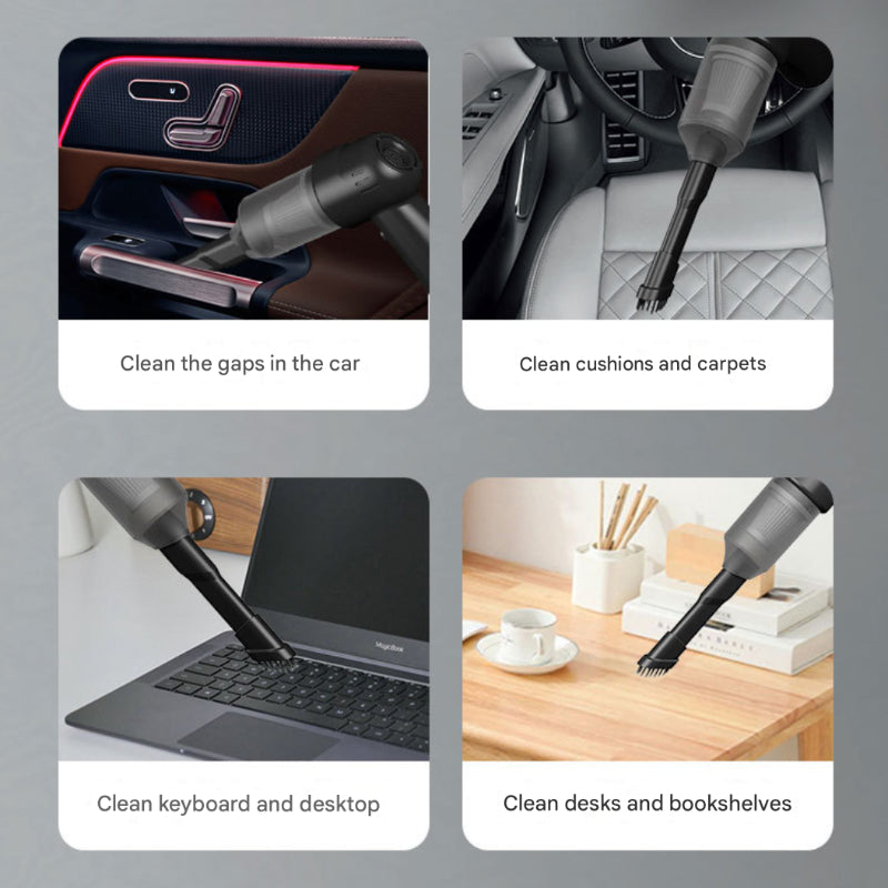 Mini Portable Vacuum with Strong Suction