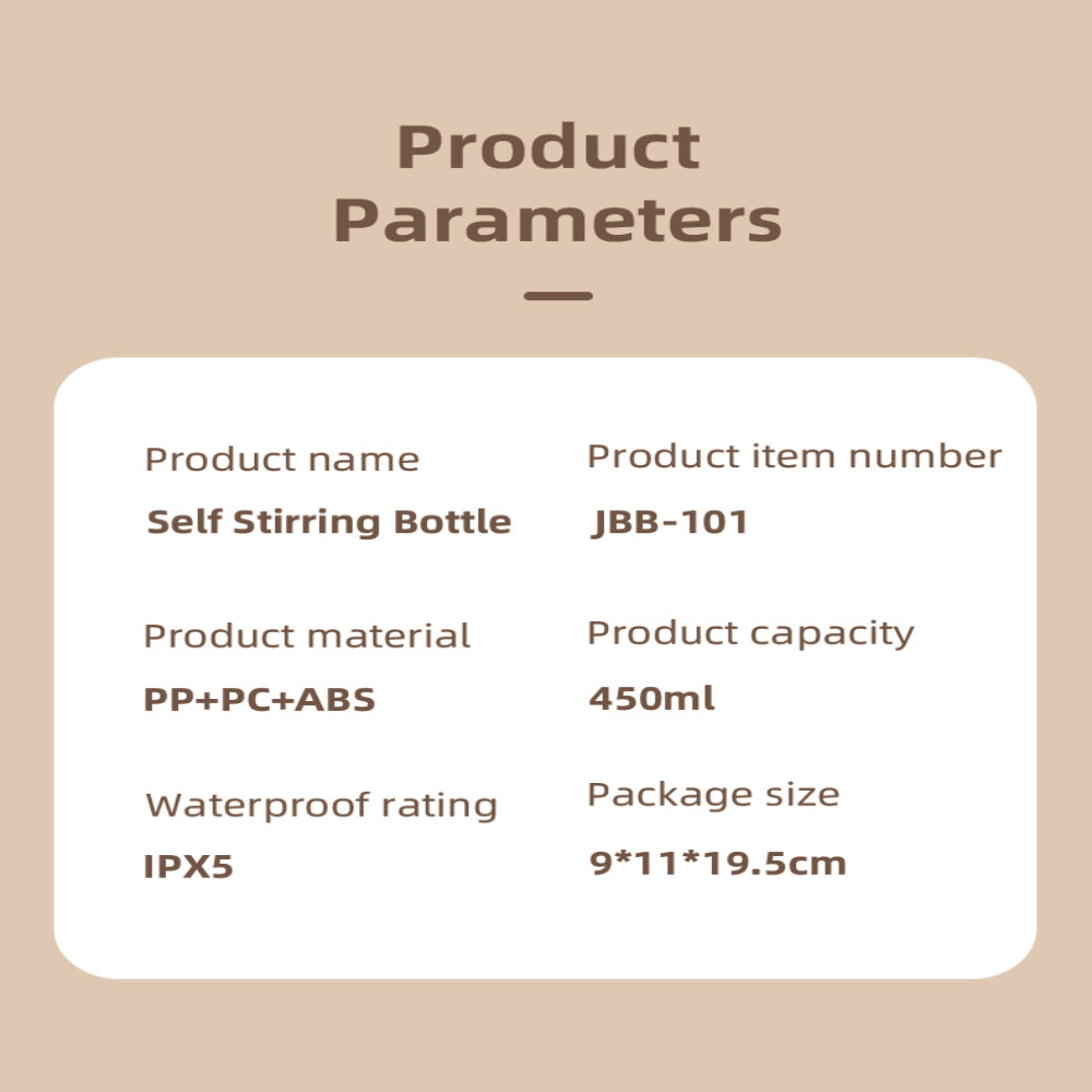 500ml USB-Powered Self-Stirring Mug