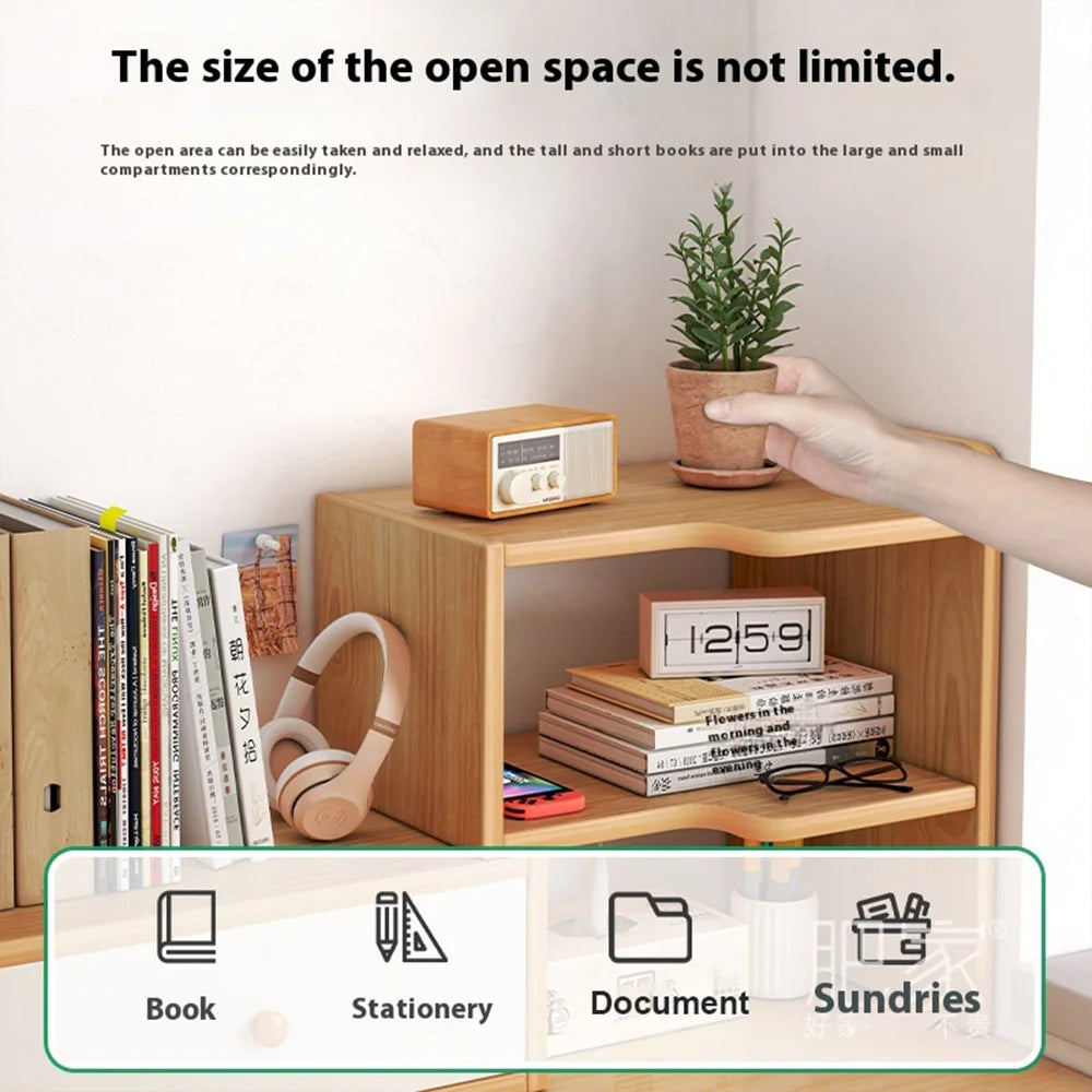 Desk, Bookshelf, Shelving, Storage Shelf,