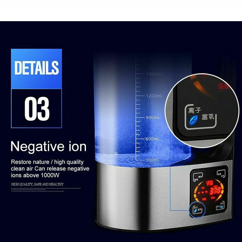 2L Electric Hydrogen Rich, Ionizer Water Machine