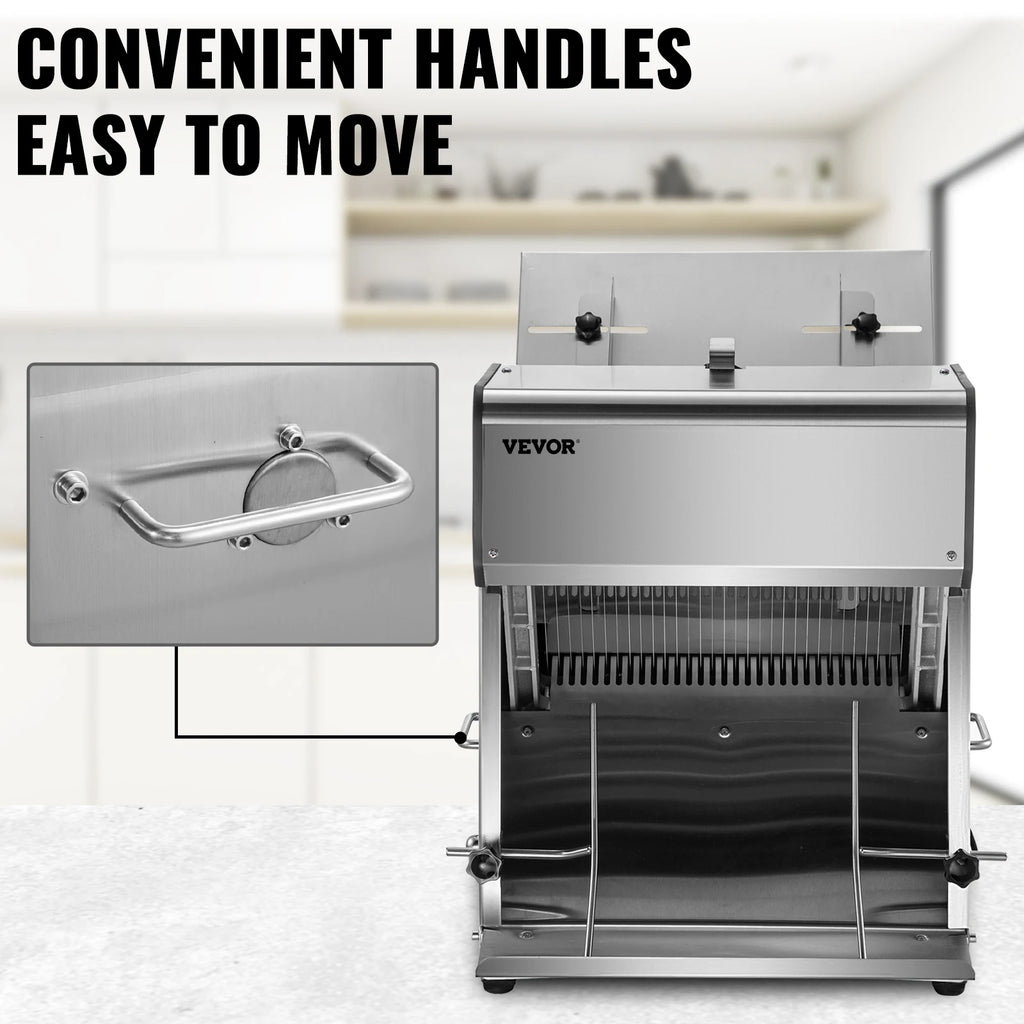 Commercial Stainless Steel Electric Bread Cutting Machine