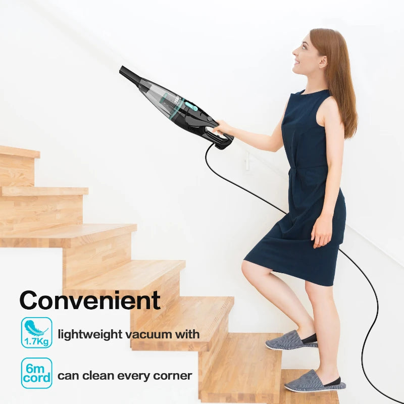 Corded Handheld Vacuum Cleaners for Hard Floor