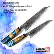 8:























8" Japanese Damascus Steel Kitchen Knife