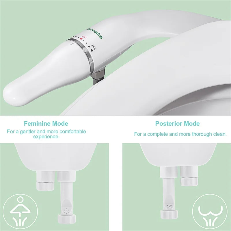 Bidet Toilet Seat Attachment, Adjustable Water Pressure