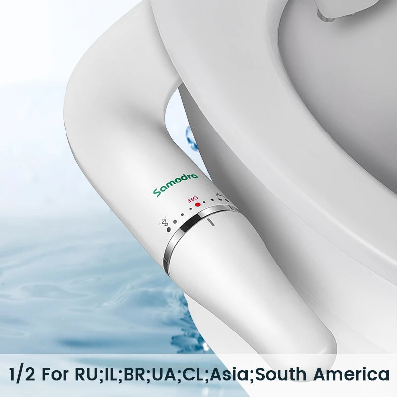 Bidet Toilet Seat Attachment, Adjustable Water Pressure