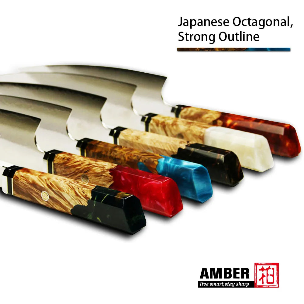 8:























8" Japanese Damascus Steel Kitchen Knife