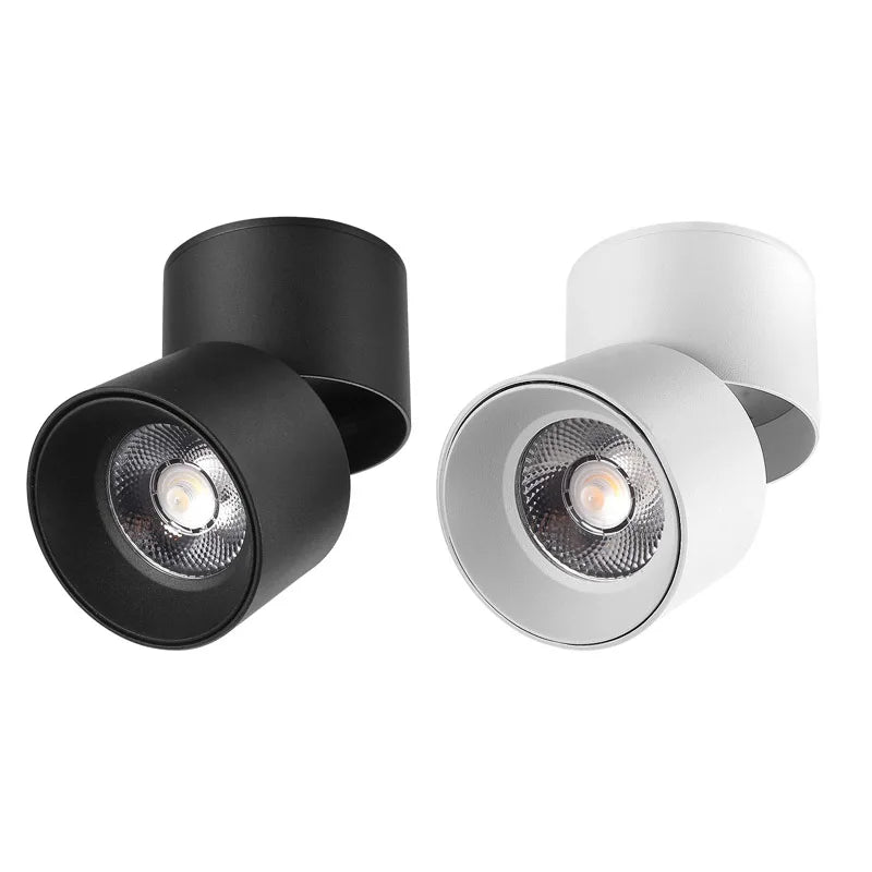 Surface Mounted LED Ceiling Lights, Foldable, 360° Rotatable