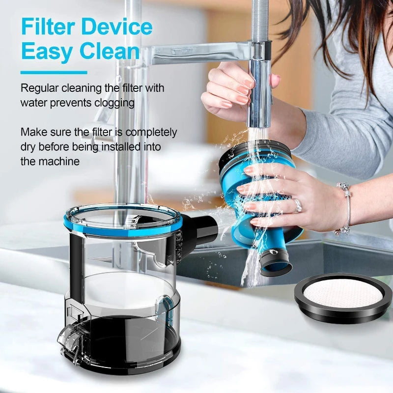 Vacuum Cleaner Corded Stick Handheld, Hard Floor