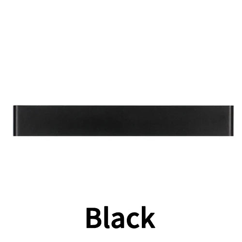 Dimmable Led Wall Lamp, Black, White, Silver