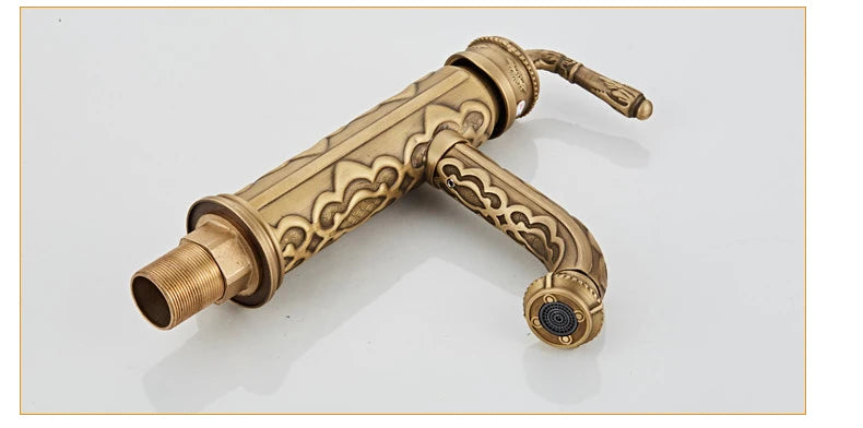 Basin Faucets Solid Brass Bathroom Faucet Single Handle