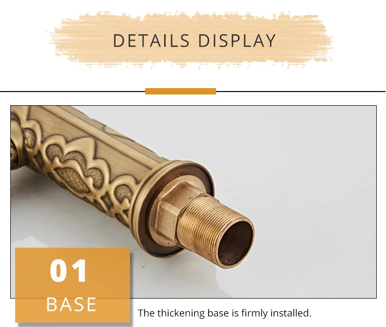 Basin Faucets Solid Brass Bathroom Faucet Single Handle