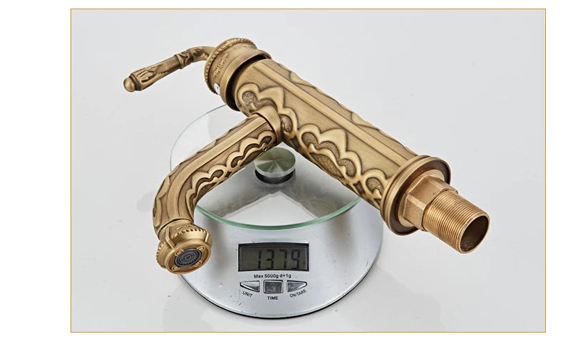 Basin Faucets Solid Brass Bathroom Faucet Single Handle