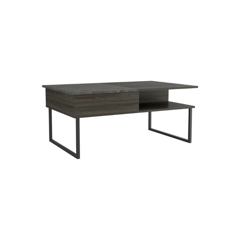 Lift Top Coffee Table One Shelf