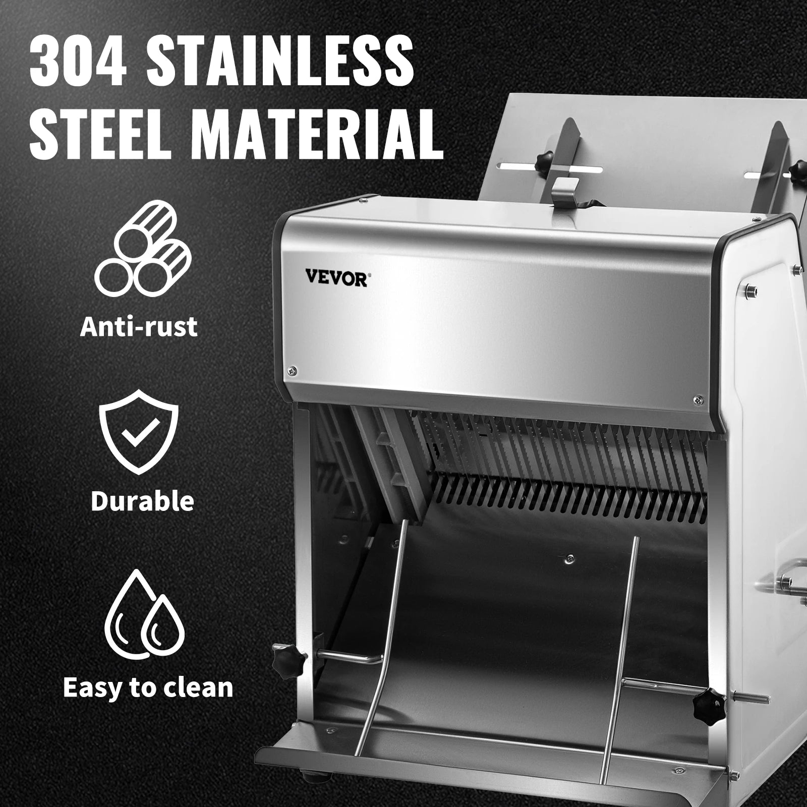 Commercial Stainless Steel Electric Bread Cutting Machine