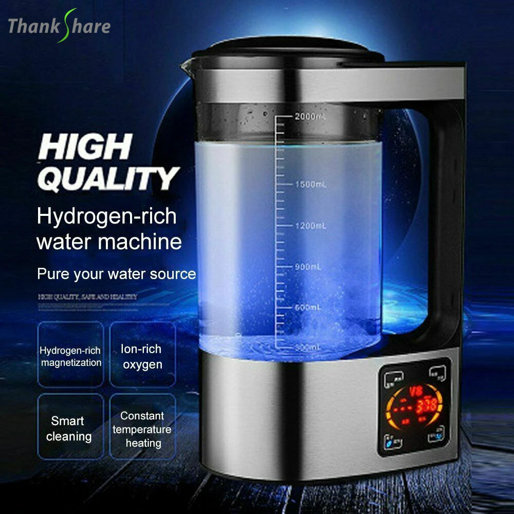 2L Electric Hydrogen Rich, Ionizer Water Machine