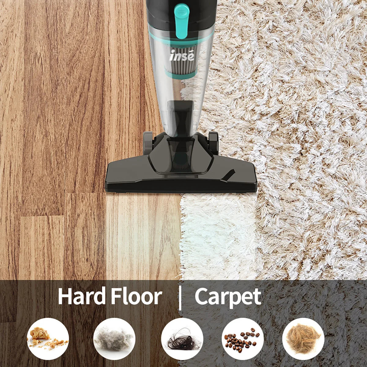 Corded Handheld Vacuum Cleaners for Hard Floor