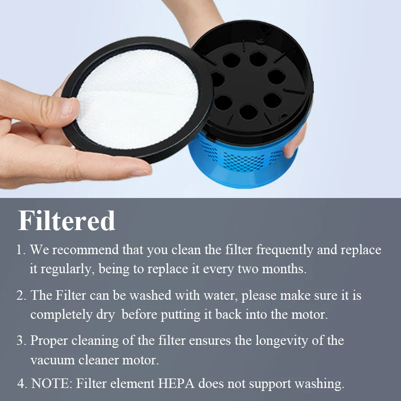 Vacuum Cleaner Corded Stick Handheld, Hard Floor