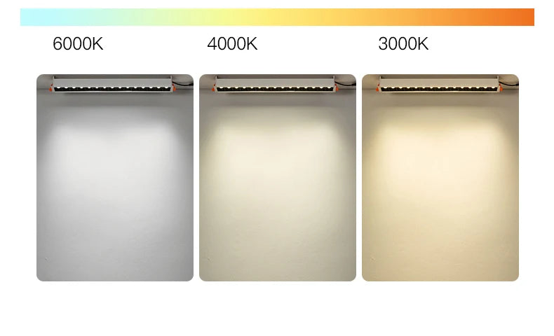 Recessed Rectangle Ceiling Lamp LED Spot Light