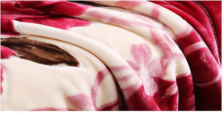Flannel Blanket Soft Cashmere, Various Colors, Patterns, Sizes