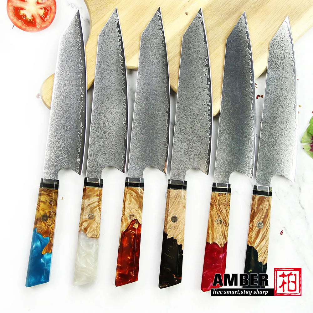 8:























8" Japanese Damascus Steel Kitchen Knife