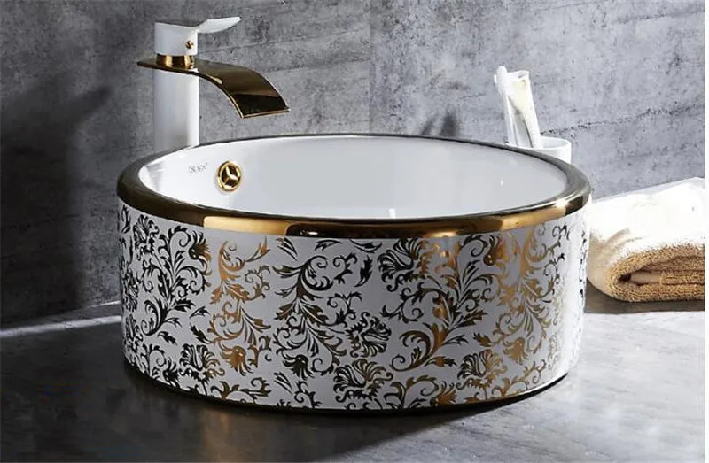 Bathroom Sink Set, Faucet, Drain