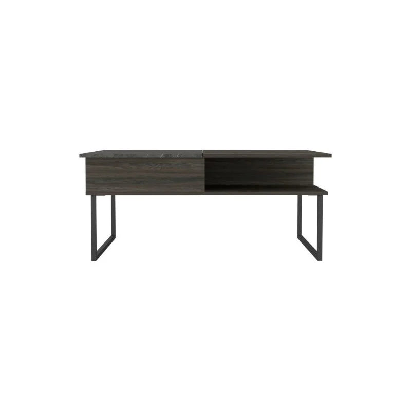 Lift Top Coffee Table One Shelf