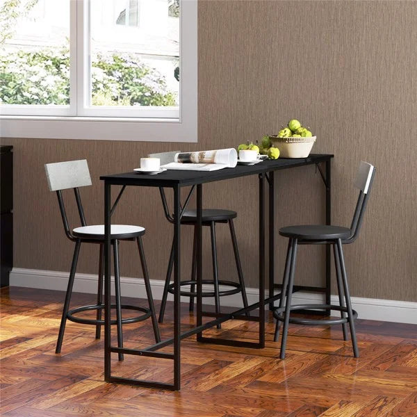 Bar Table for Indoor/Outdoor, Wood, MDF, Plastic