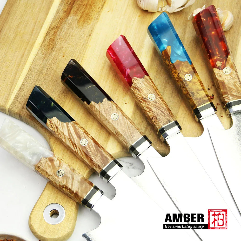 8:























8" Japanese Damascus Steel Kitchen Knife