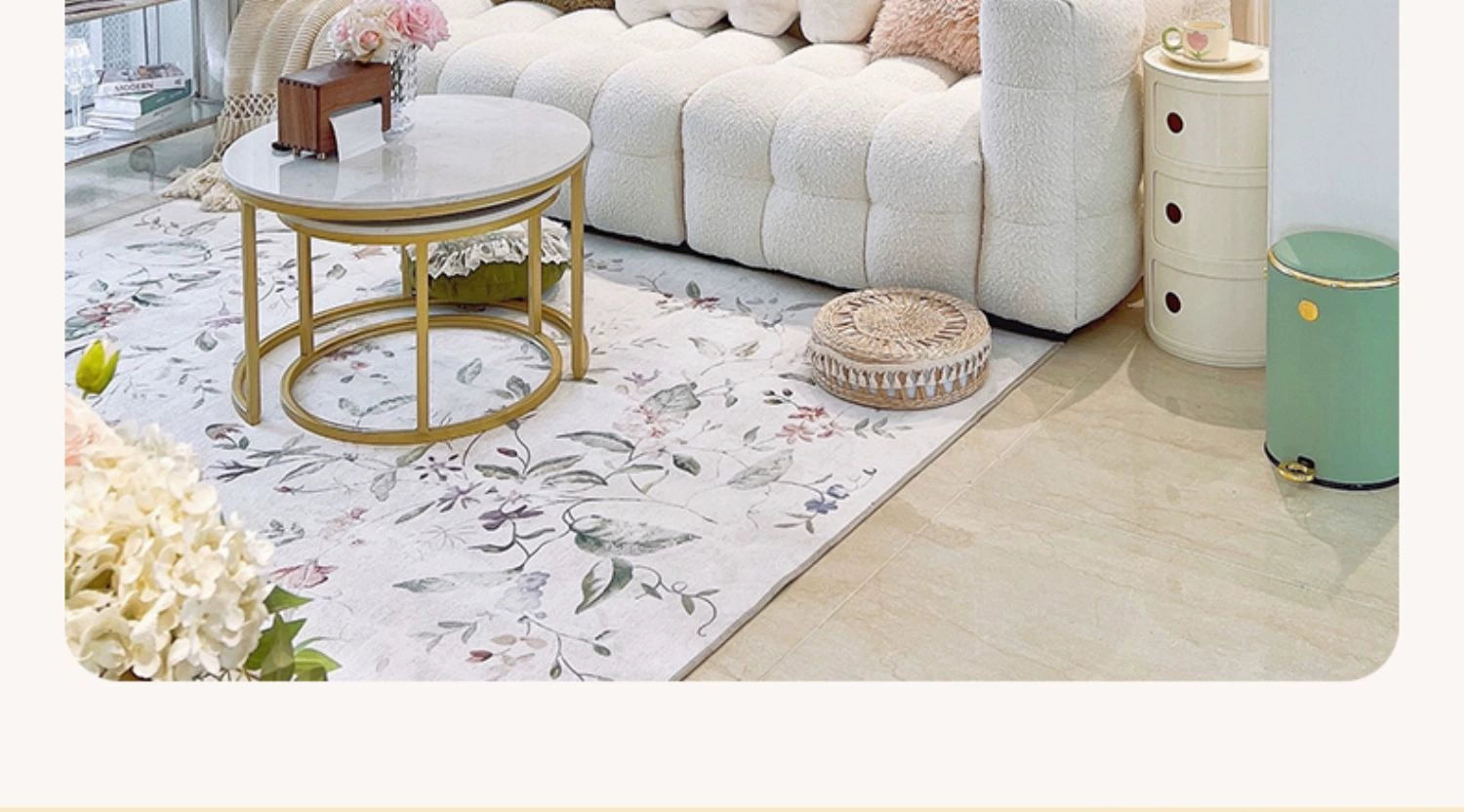 Plush Reclining Sofa Corner Lounger