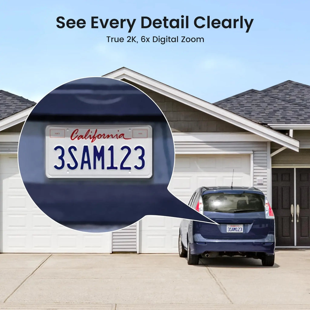 Wire-free Solar Security Camera 2-Way Audio