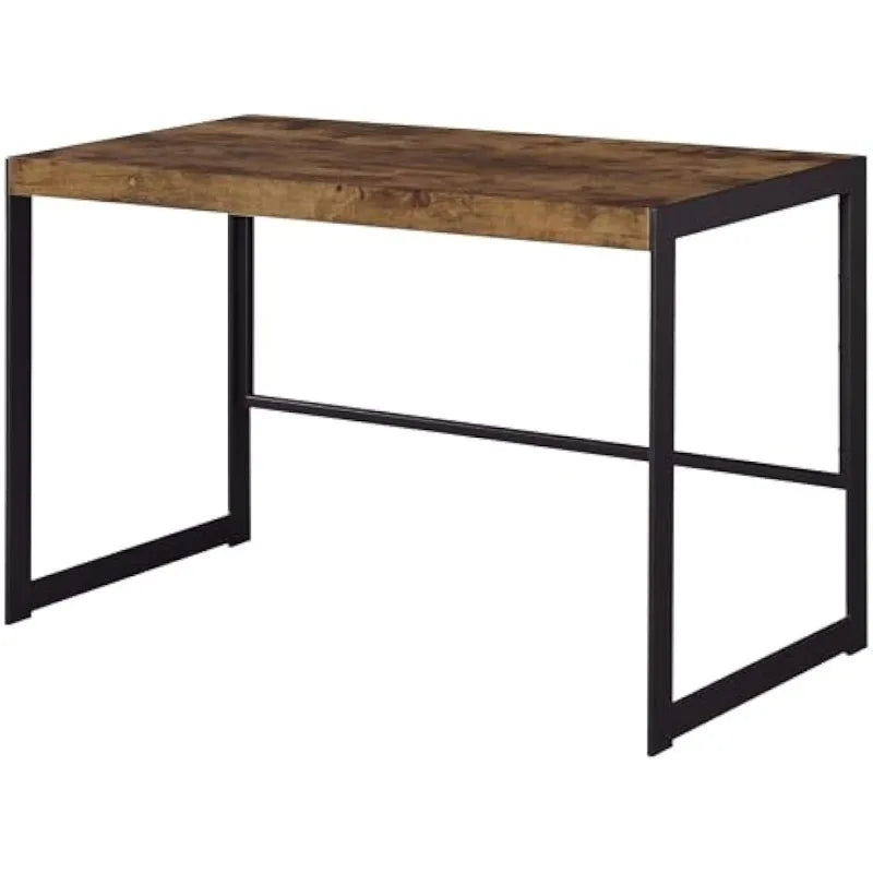 Engineered Wood – 47" Writing Desk with Farmhouse Style