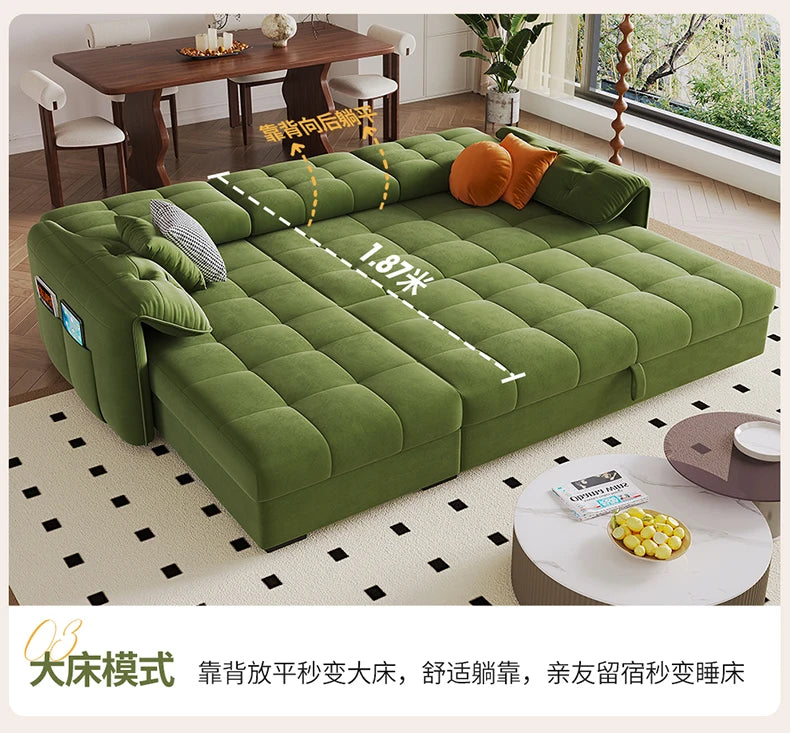 Modular Individual Sofa, Bed Convertible, Pull Out