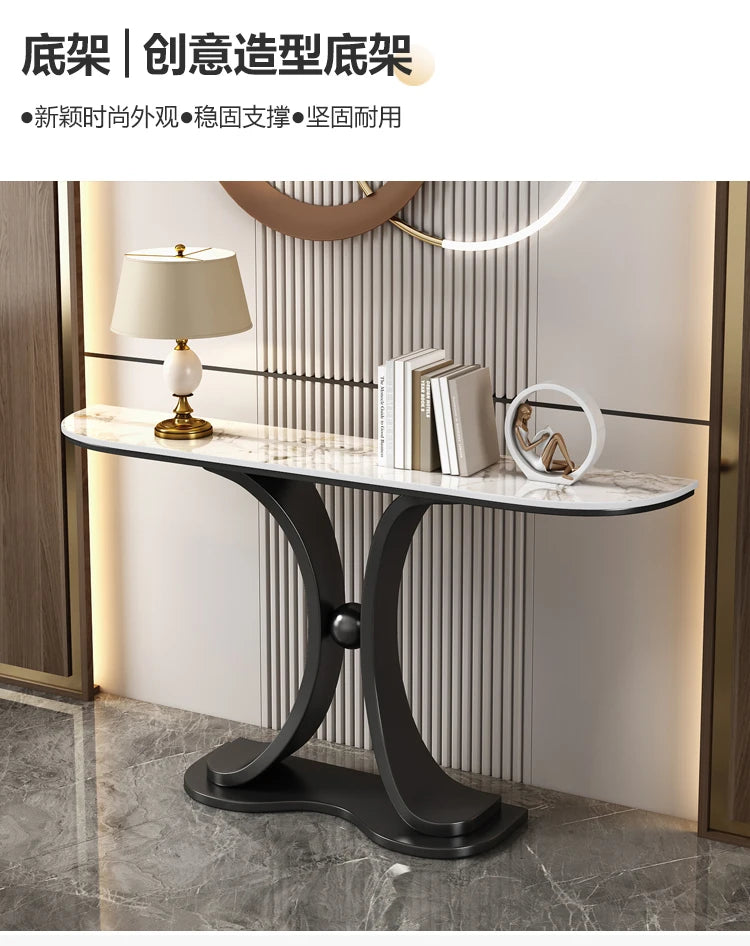 Hallway Lobby Marble Console Table