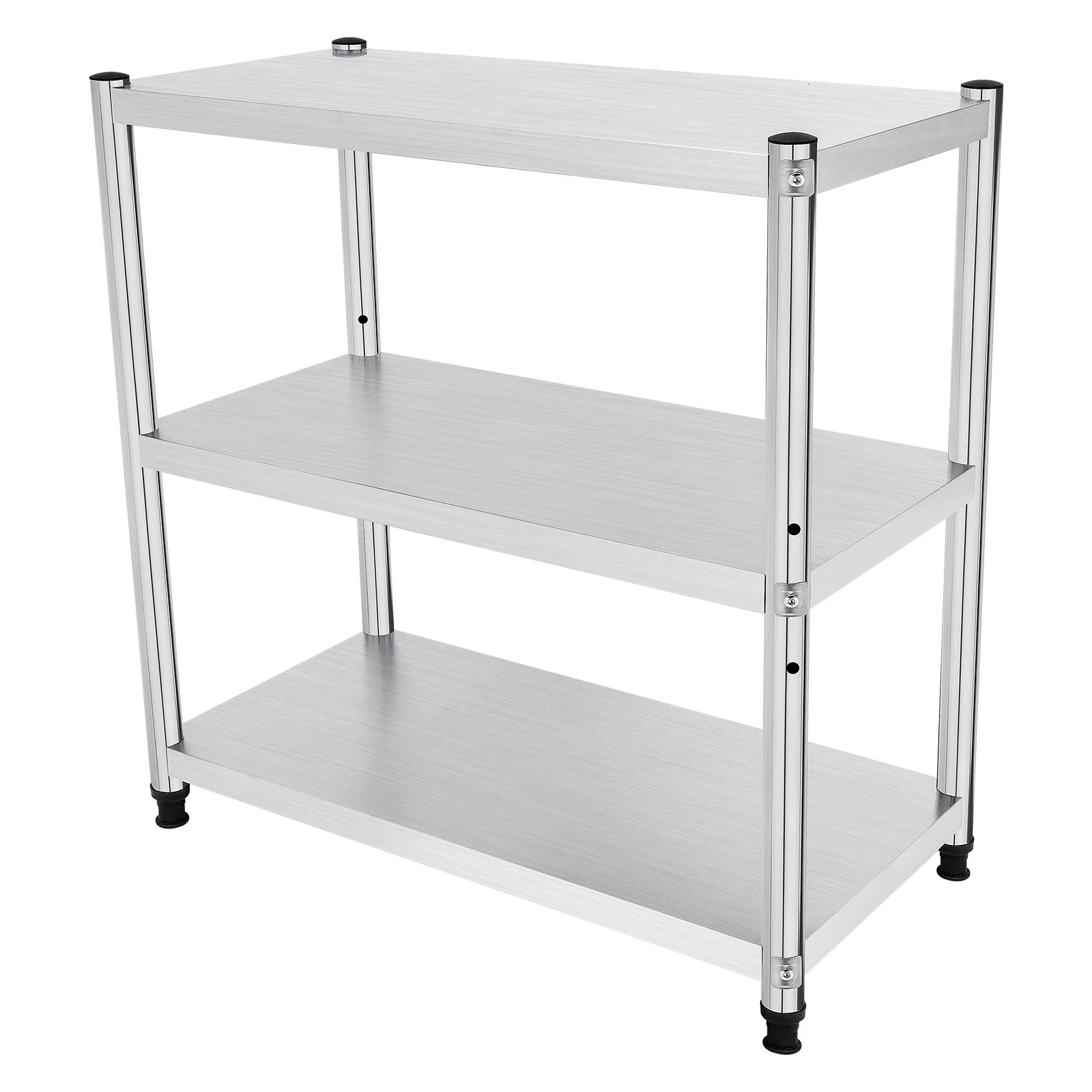 Stainless Steel Storage Rack,3-Tier Multi-functional Shelf