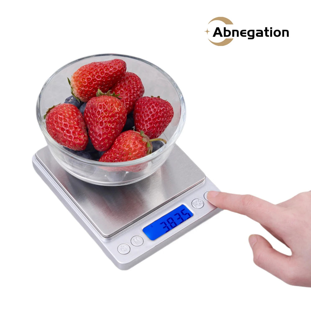 Digital Kitchen Scale 500g/ 0.01g Small Jewelry Scale Food Scales Digital Weight Gram and Oz Digital Gram Scale with LCD/ Tare