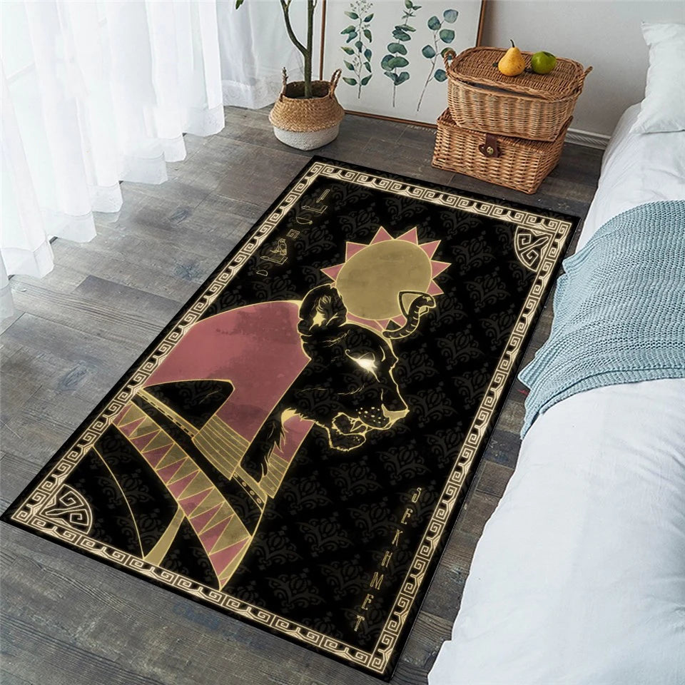 Egyptian Gods, rugs for living room, bedroom