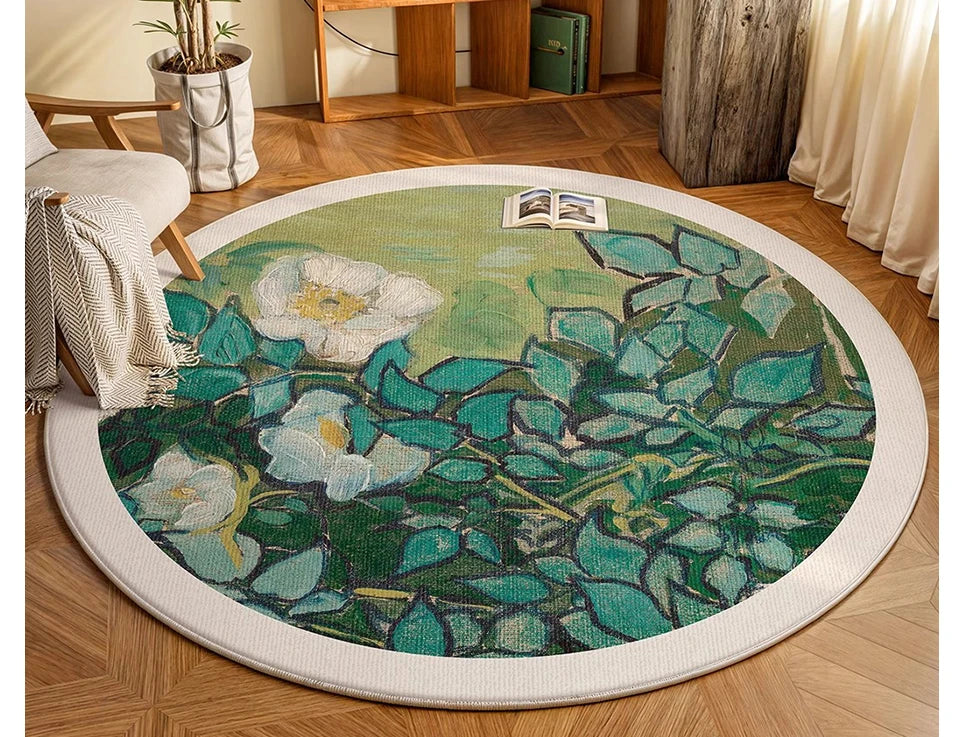 Round, Soft, Anti-slip Carpets