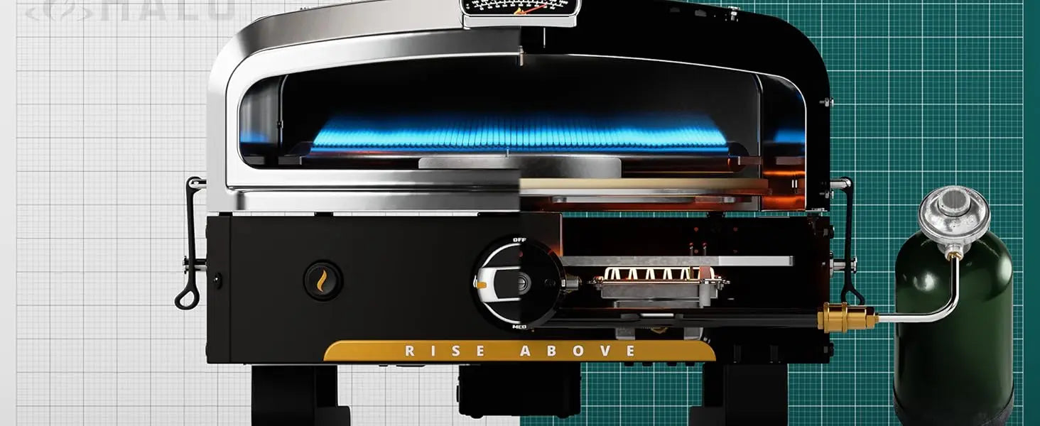 16 Propane Pizza Oven with Rotating Cooking Stone