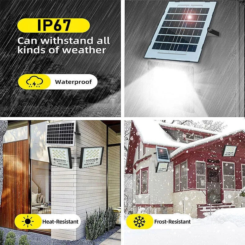 300W Solar Outdoor Flood Lamps