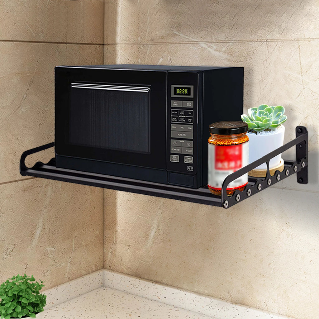 Wall-Mounted Microwave Oven Rack 50kg Capacity