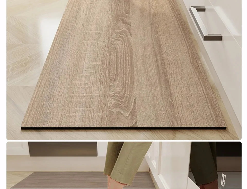 Waterproof Non-slip wood Grain Carpets