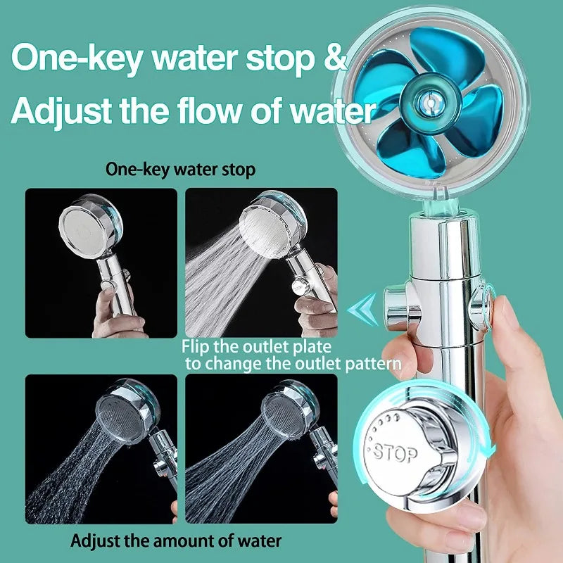 Shower Head, High Pressure, Filtered Sprayer