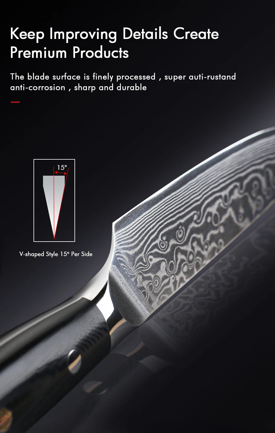 5“ Japanese 67 Layer Damascus Steel Paring Knife