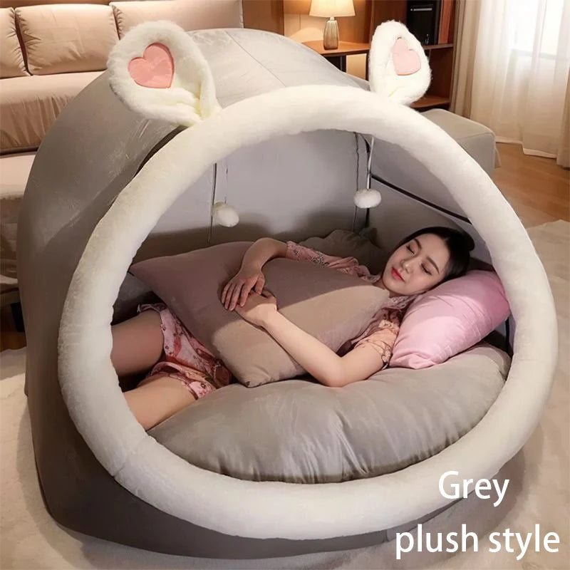 Giant Puffs Bean Bag Sofas, Grey, Pink, Black