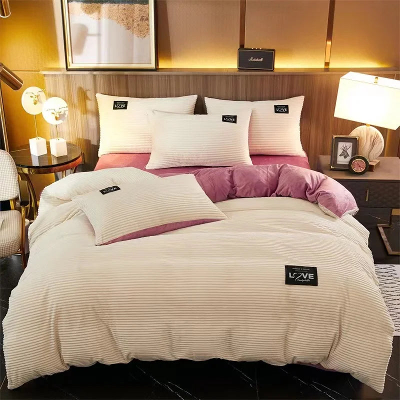 Solid Color Bedding Set, Various Colors, Sizes