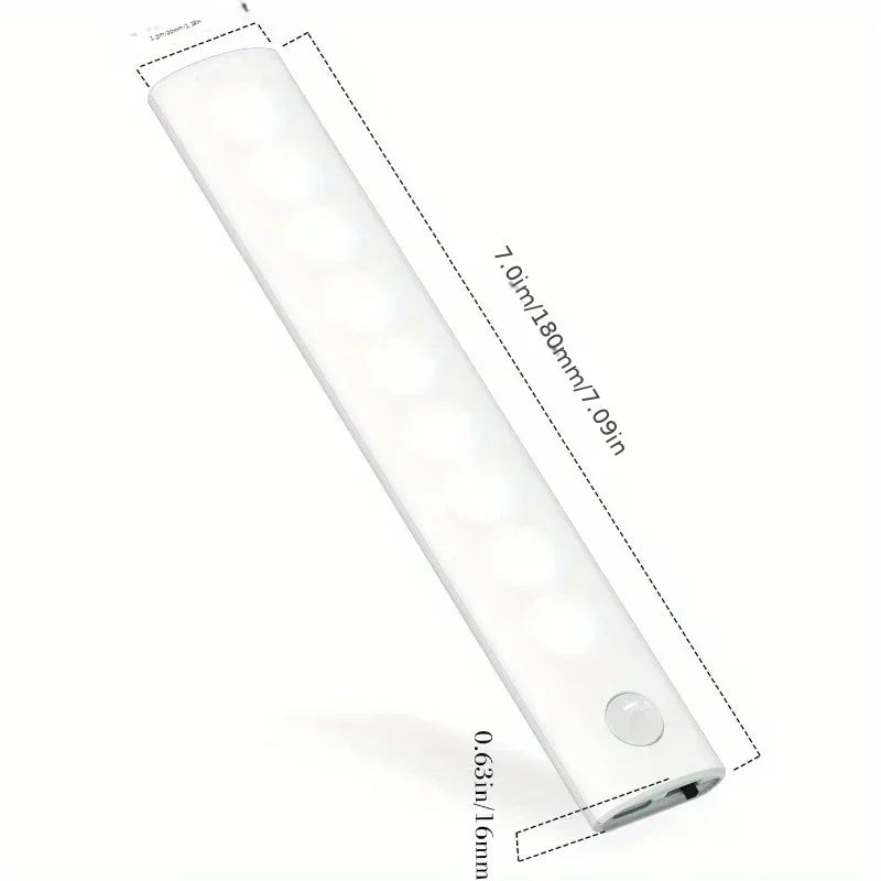 Under Cabinet Lights 1/3/5/6pcs, Motion Sensor Rechargeable