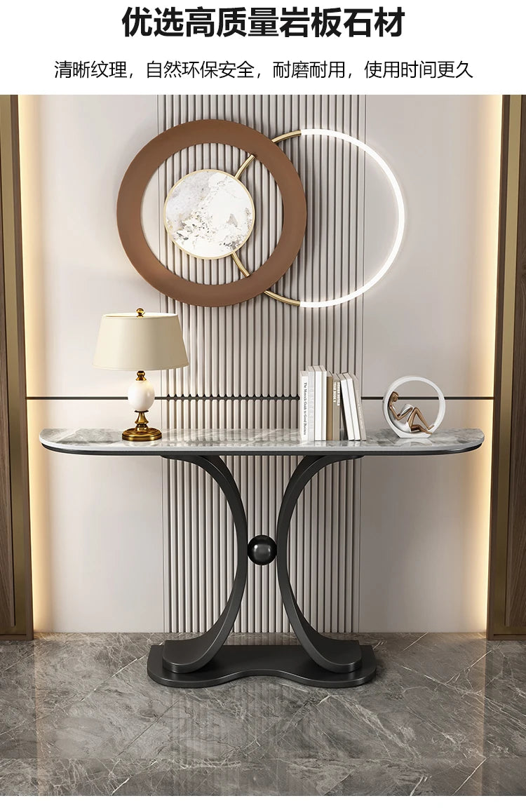 Hallway Lobby Marble Console Table