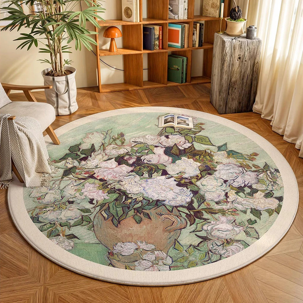 Round, Soft, Anti-slip Carpets