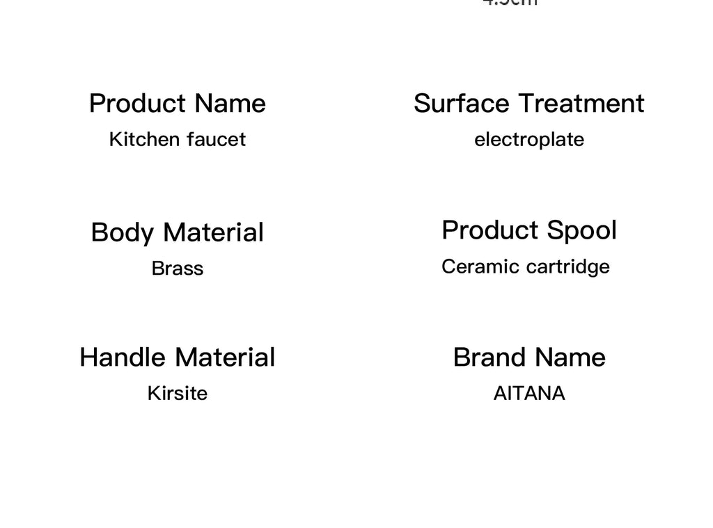 LED Digital Display Kitchen Faucet, 3 Modes Spray